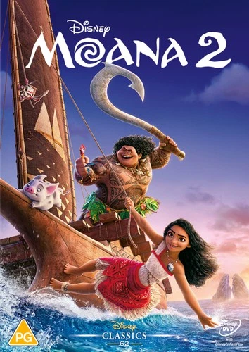 Moana 2 DVD (2025) David G. Derrick Jr. cert PG ***NEW*** FREE Shipping, Save £s - Image 1 of 1