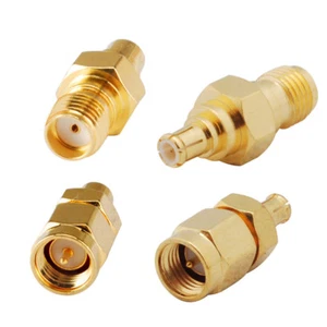 Antenne adapter Kit MCX auf SMA 4 Typ für Wirelesse Wifi Router Wlan Lan GPS - Picture 1 of 3