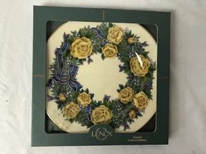 Lenox Annual Limited Edition Sentiments of Roses Freedom Collector Plate 1998 - Picture 1 of 3
