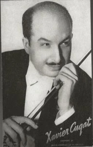 1940er MUTOSKOP POSTKARTE - MUSIC CORPORATION OF AMERICA ***XAVIER CUGAT*** - Bild 1 von 1