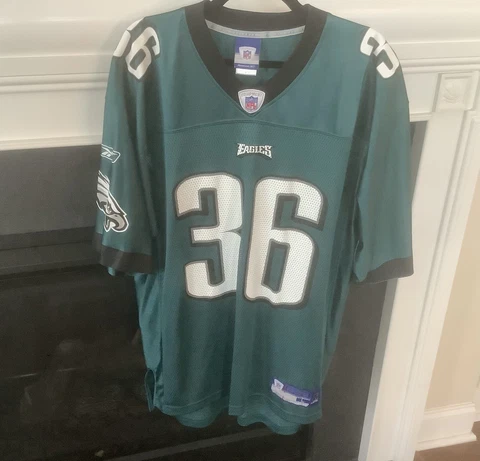Philadelphia Eagles  NFL Football  Jersey - Reebok- Men's Large  - Westbrook #36 Cover