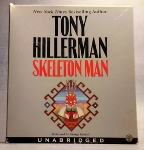 SKELETON MAN [CD] ~ Unabridged / Tony Hillerman / George Guidall @2004 - Picture 1 of 2