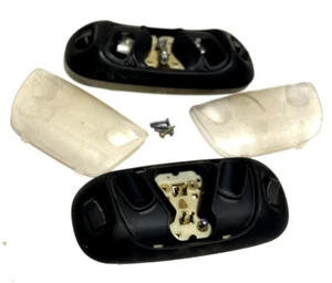 1992-1996 Ford F350 CREW CAB OVERHEAD DOME LIGHTS PAIR USED OEM - Picture 1 of 10