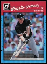 2023 Panini Donruss Retro 1990 Carolina Blue Holo Magglio Ordonez Chicago White