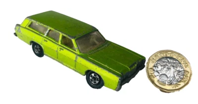 Toy Car Lesney Mercury Green dogs in the back Vintage ncb - Image 1 of 4