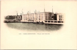 Paris Exposition 1900 Palais Des Congres Postcard - Picture 1 of 2
