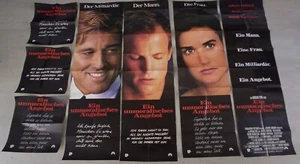 E242 7x Kinoplakate EIN UNMORALISCHES ANGEBOT Robert Redford  Demi Moore - Imagen 1 de 6