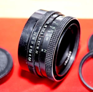 C. Zeiss Tessar 50mm f2.8 Manual Focus Full Frame Prime Lens M42 Screw - Working - Picture 1 of 12