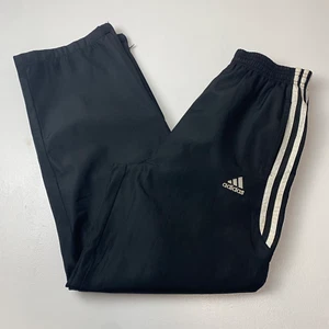 Girls ADIDAS Track Bottoms / Black & White / 14-15yrs - Picture 1 of 7