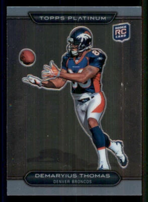 2010 Topps Platinum #101 Demaryius Thomas RC - Image 1 of 2
