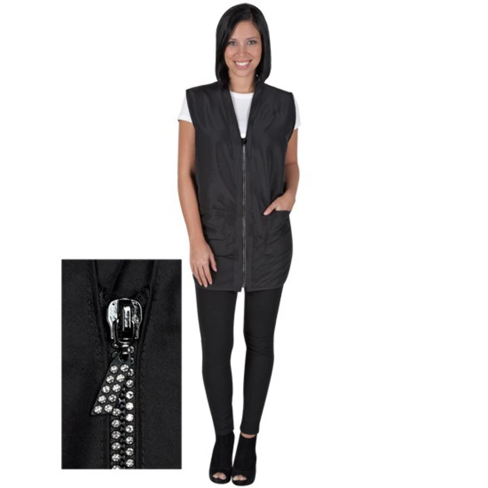 Chaleco estilista Betty Dain Glitz grande Foto 1 de 1