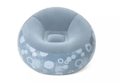 Sillón inflable Bestway azul Beanbag silla silla de aire colchón de aire silla de TV Foto 1 de 2