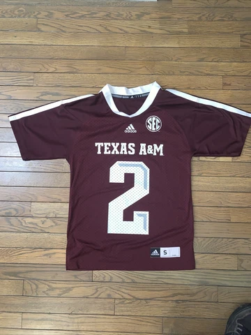 Texas A&M Aggies Jersey Small Red Adidas Soccer College Football *SEC Cover