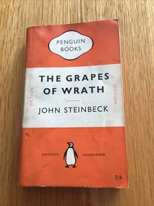 The Grapes of Wrath by John Steinbeck PB 1951 First Penguin Edition - Bild 1 von 4