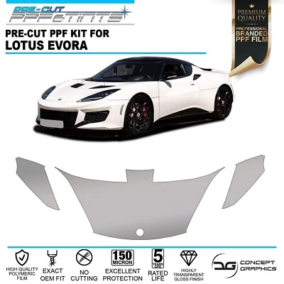 Película protectora de pintura con astillas de piedra Capnet Wings PPF para Lotus Evora - Imagen 1 de 3