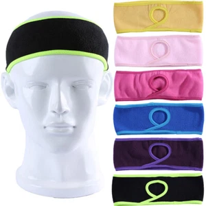 Windproof Fleece Headband Sport Running Cycling Warm Ski Fleece Camo Neck Cover - Picture 1 of 38