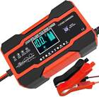Car Battery Charger 12V 24V Fast Charger Automatic Smart Pulse Repair AGM/GEL UK