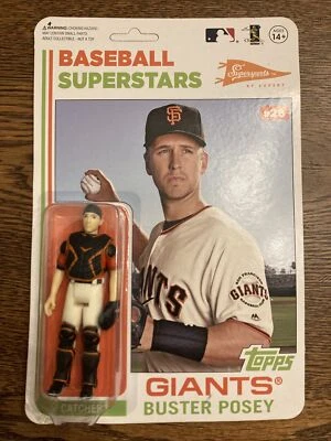 Figura Topps Superestrellas de Béisbol Buster Posey #28 Gigantes de San Francisco Foto 1 de 2