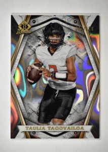 2022 Bowman University Invicta Lava #BI-20 Taulia Tagovailoa /150