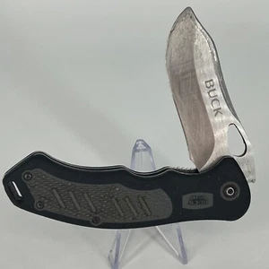 Buck 780 Exert Liner Lock Plain Edge Pocket Knife! - Picture 1 of 13