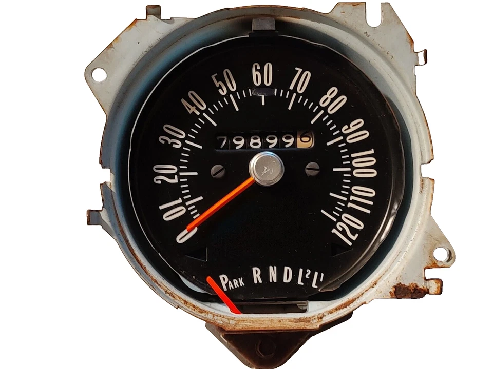 1970 1971 1972 Buick Skylark Custom GS 455 350 GSX etapa 1 velocímetro Foto 1 de 1