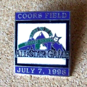 1998 Colorado Rockies AS All-Star Game pin July 7, 1998 Coors Field - Picture 1 of 6