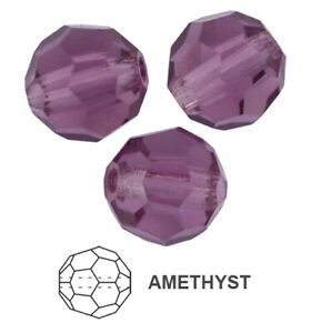 Genuine PRECIOSA 451 19 602 Round Simple Crystal Beads * Many Colors & Sizes