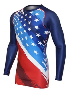 The U.S.A. Pledge Rash Guard - Picture 1 of 14