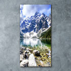 Tulup Acrylic Glass Print Wall Art Image 60x120cm - Sea eye of the Tatra Mountai