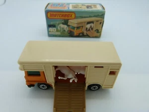 Matchbox Superfast 40 Horsebox - Picture 1 of 6