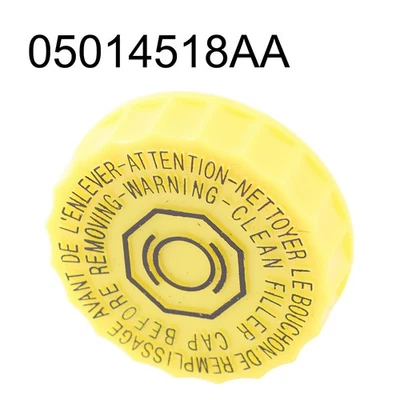 1* 1pc Brake Master Cylinder Cap Cover 5014518AA Accessories Direct Replacement - Image 1 of 4