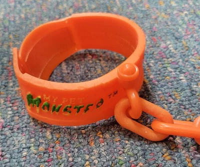 VINTAGE "MY PET MONSTER" ONE CUFF ONLY NR - Image 1 of 4