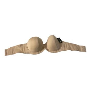 Sujetador Wacoal 40DD Alfombra Roja Sin Tirantes Convertible Beige 854119 Nuevo con Etiquetas - Imagen 1 de 4