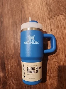 STANLEY Flowstate Quencher H2.0 Tumbler, 14 Oz, Azure - Picture 1 of 15