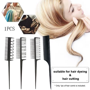Hairdressing Dyeing Comb Hair Brush Hair Styling Weaving Cutting Comb - Picture 1 of 7