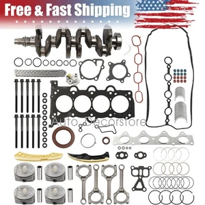 G4FD 1.6L Engine Overhaul Rebuild Kit - Crankshaft Rods / Timing For Hyundai KIA - Picture 1 of 19