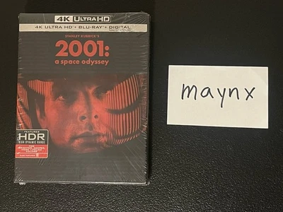2001: A Space Odyssey 4K UHD + Blu-ray Limited Edition Slip Box w/ Booklet Cards - Image 1 of 4