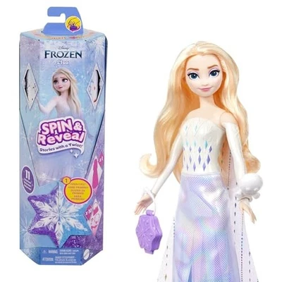 Disney Die Eiskönigin Spin & Reveal Elsa Puppe Sehr Gut - Bild 1 von 4