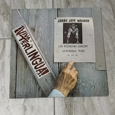 Джерри Джефф Уокер - Viva Terlingua LP виниловая пластинка (1980) MCA-37005 кантри - Изображение 1 из 4