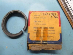 NOS Mopar # 1064942 Crankshaft Rear Main Seal 1942 To 1948 DeSoto Chrysler 6 Cyl - Picture 1 of 9