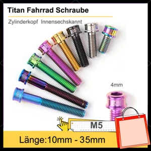Titan M5 Zylinderkopf Schraube Innensechskannt für MTB Road Fahrrad Lenkung - Bild 1 von 74
