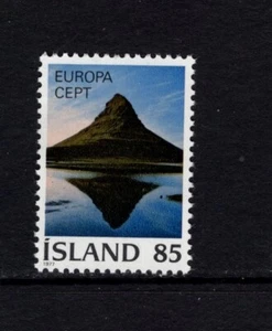Island 1977 85k Kirkjufell Mountain MNH Sc 499 - Bild 1 von 1