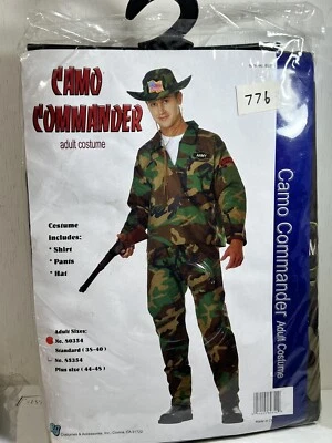Военный камуфляж командир Хэллоуин косплей костюм платье вверх - Изображение 1 из 4