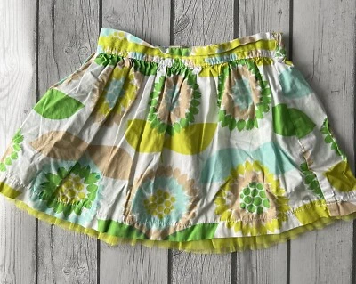 Falda Carters Niñas Talla 5T Pull On Floral Línea A Azul Amarillo Verde Foto 1 de 4