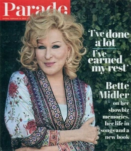 PARADE - BETTE MIDLER COVER + ARTICLE - Picture 1 of 1