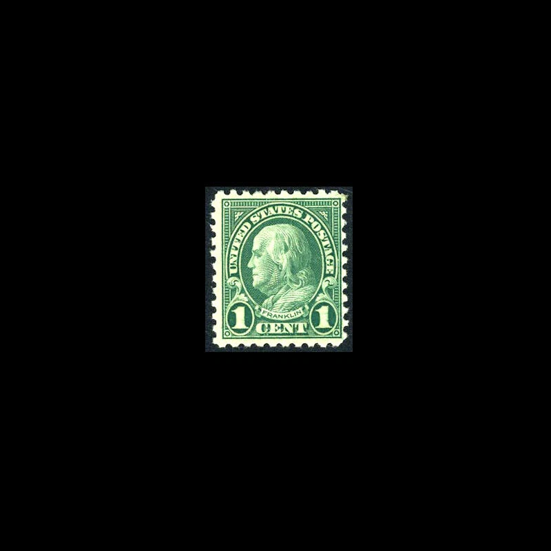 US Stamp Regular Issues Mint OG & H, F/VF S#581  - Image 1 of 1