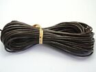 32.8 Feet  Round Real Leather Jewelry Cord 2mm Pick Your Color