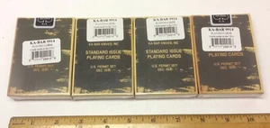 KA-BAR 9914 - Playing Cards - (4) Sealed Decks - Picture 1 of 3
