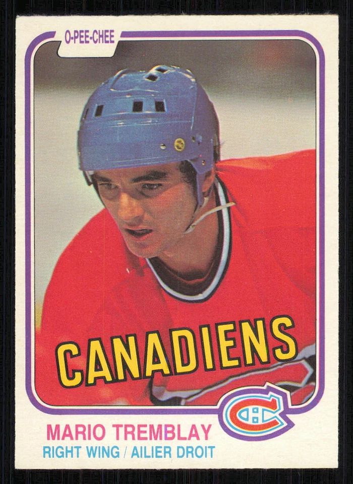 1981-82 O-Pee-Chee #192 Mario Tremblay - Image 1 of 2