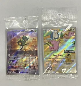 Pokemon TCG Indonesia Chansey Promo 130/SV-P, Ogerpon Topeng Teal Promo - Bild 1 von 6
